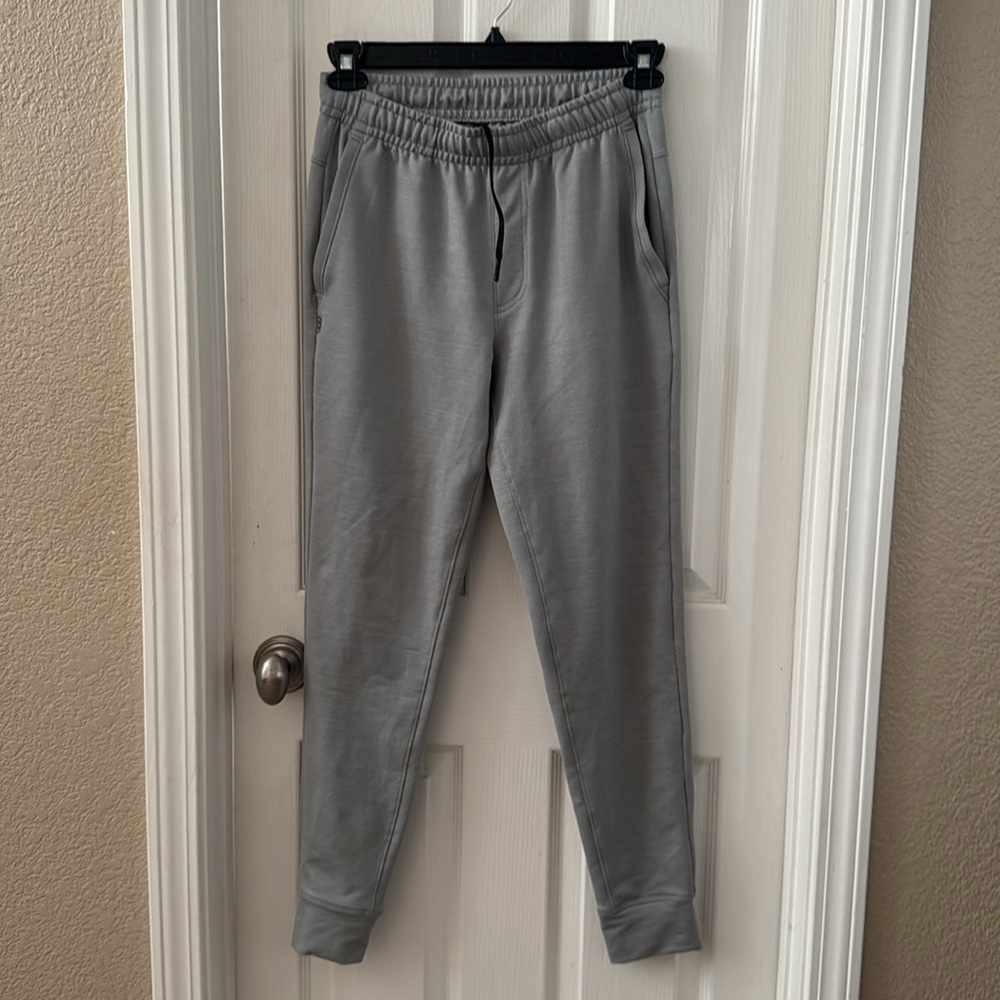 Rhone Luxe Knit Joggers Heather Gray Size Small